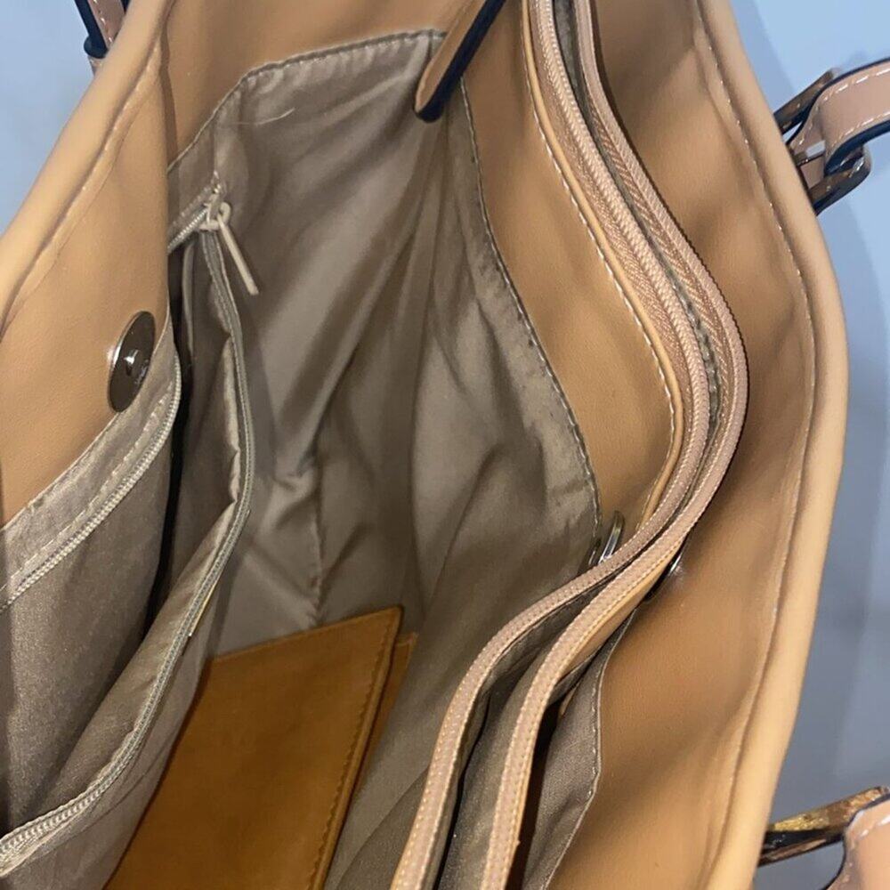 Giani Bernini Saffiano Patchwork Tote, Created for Macy's - Picture 7 of 7